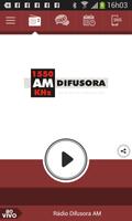 Rádio Difusora AM 1550 Affiche