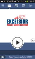 Rádio Excelsior Bahia AM 840 โปสเตอร์