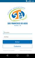 São Francisco de Assis Palmas Poster