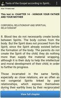 Texts Gospel Spiritism screenshot 1