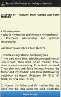 Texts Gospel Spiritism screenshot 2