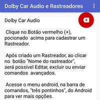 Dolby Car Audio e Rastreadores ảnh chụp màn hình 1