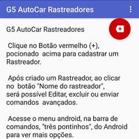 G5 AutoCar Rastreadores capture d'écran 1
