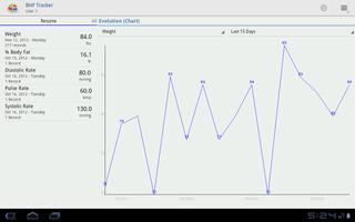 BHF Tracker syot layar 1