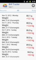 BHF Tracker скриншот 2