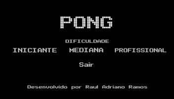 PONG Poster