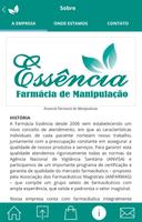 برنامه‌نما Essência Farmácia de Manipulação عکس از صفحه