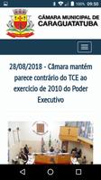 App Oficial da Câmara Municipal de Caraguatatuba capture d'écran 3