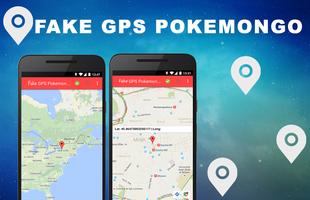 Fake GPS For PokemonGo plakat