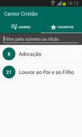 Hinário Cantor Cristão Offline تصوير الشاشة 2