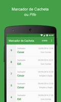 Marcador de Cacheta 포스터