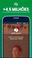 Cursinho Enem e Vestibular - Geekie Games Affiche