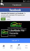 Rádio LiberdadeFM - Vazante-MG captura de pantalla 1