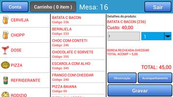 Comanda Eletrônica CLIENTES الملصق