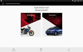 Consórcio Honda para Tablet تصوير الشاشة 1