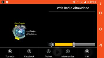 Web Radio AltaCidade capture d'écran 3