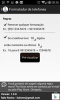 Phone Contacts Formatter Affiche