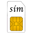معلومات بطاقة SIM أيقونة