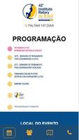 41 Instituto Rotary do Brasil Affiche