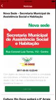 Prefeitura Rio Doce captura de pantalla 1