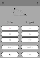 Triangle Calculator captura de pantalla 1