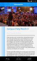 Campus Party Recife 3 capture d'écran 2