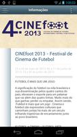 CINEfoot 2013 تصوير الشاشة 2