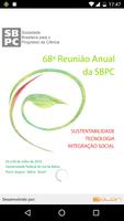 68ª Reunião Anual da SBPC Affiche