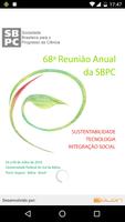 68ª Reunião Anual da SBPC पोस्टर