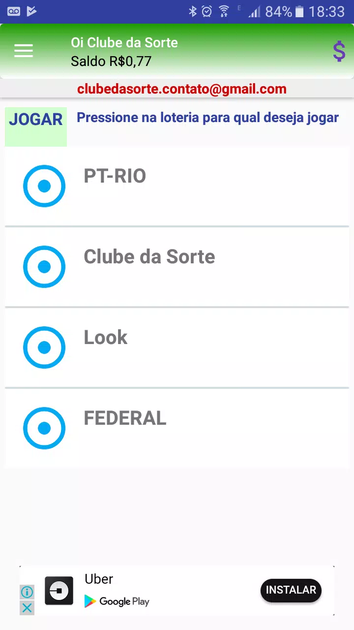 Download do APK de JBR Clube da Sorte. para Android