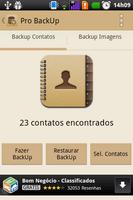 Pro Backup Contatos e Imagens الملصق