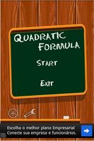 Quadratic Formula FREE پوسٹر