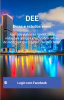 D&E - Dicas & estudos enem โปสเตอร์