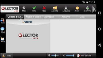 Lector Live syot layar 1