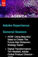 Evento Adobe Experience 2016 اسکرین شاٹ 2