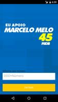 EU APOIO Marcelo Melo 45 Cartaz
