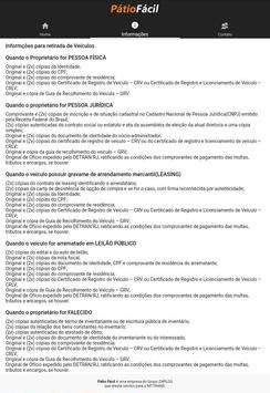 Pátio Fácil Consultas screenshot 2