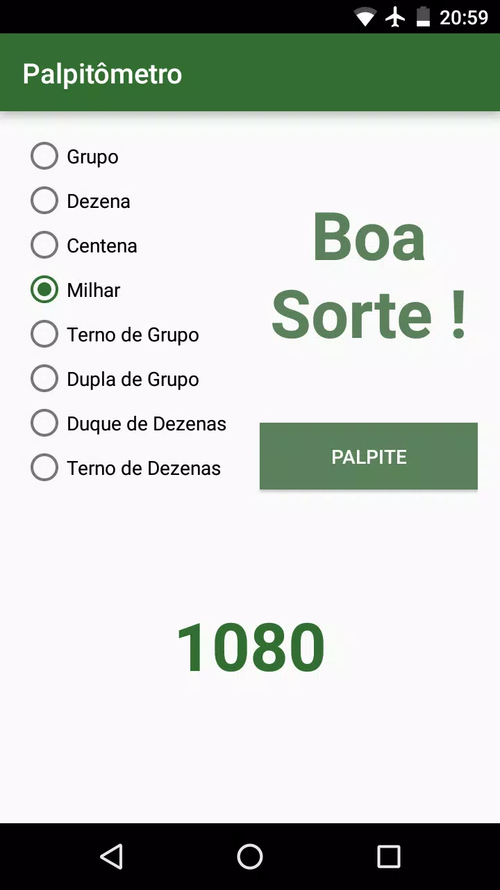 Resultado Jogo Do Bicho: Deu n para Android - Download