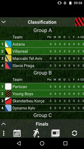 Europa League Table For Android Apk Download