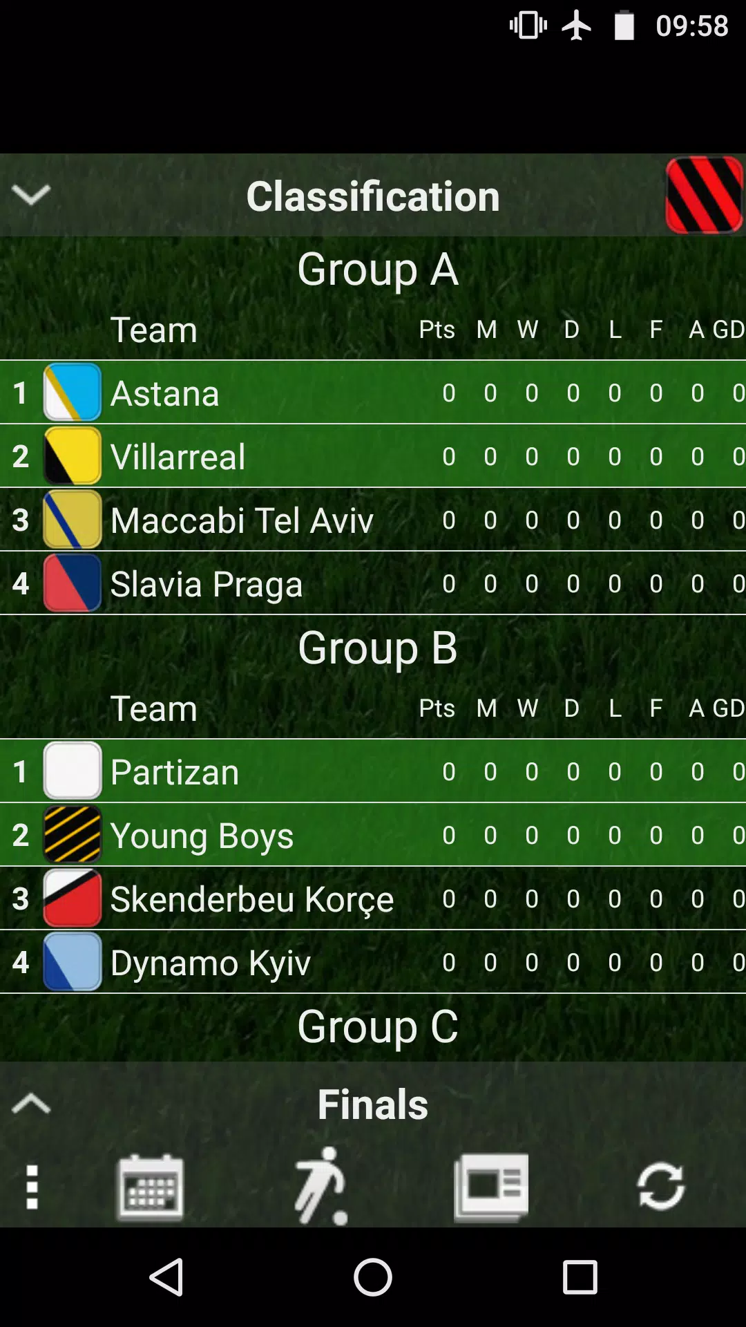 Europa League Table APK for Android Download