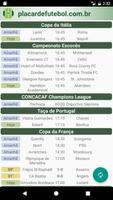 Placar de Futebol ảnh chụp màn hình 2