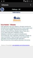Balada - GBALADA - Guia Balada स्क्रीनशॉट 1