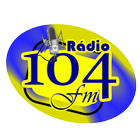Rádio 104 FM icône