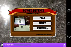 Tower Defense - AR الملصق