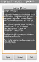 GetQR - Leitor QR Code скриншот 2