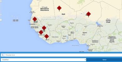 Ebola in Map screenshot 3