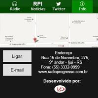 Poster Rádio Progresso de Ijuí - RPI