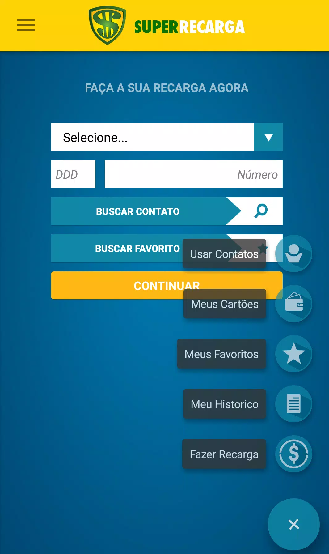 Download do APK de Recargas para o Brasil para Android