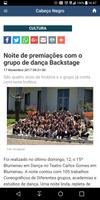 Jornal Cabeço Negro Ekran Görüntüsü 2
