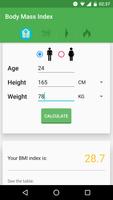 Body Mass Index Calculator Affiche